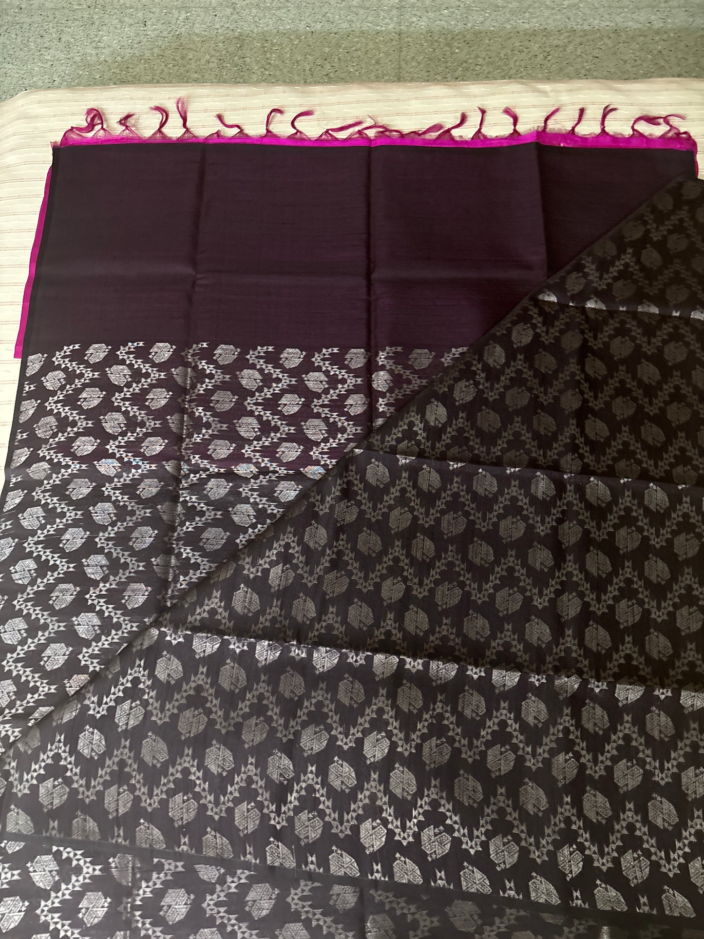 Raw silk saree 7
