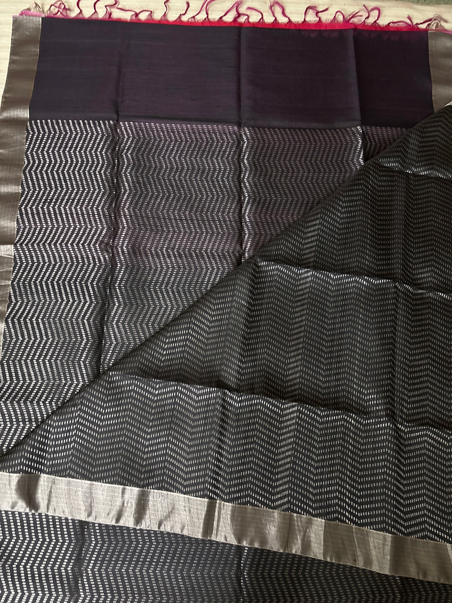 Raw silk saree 5