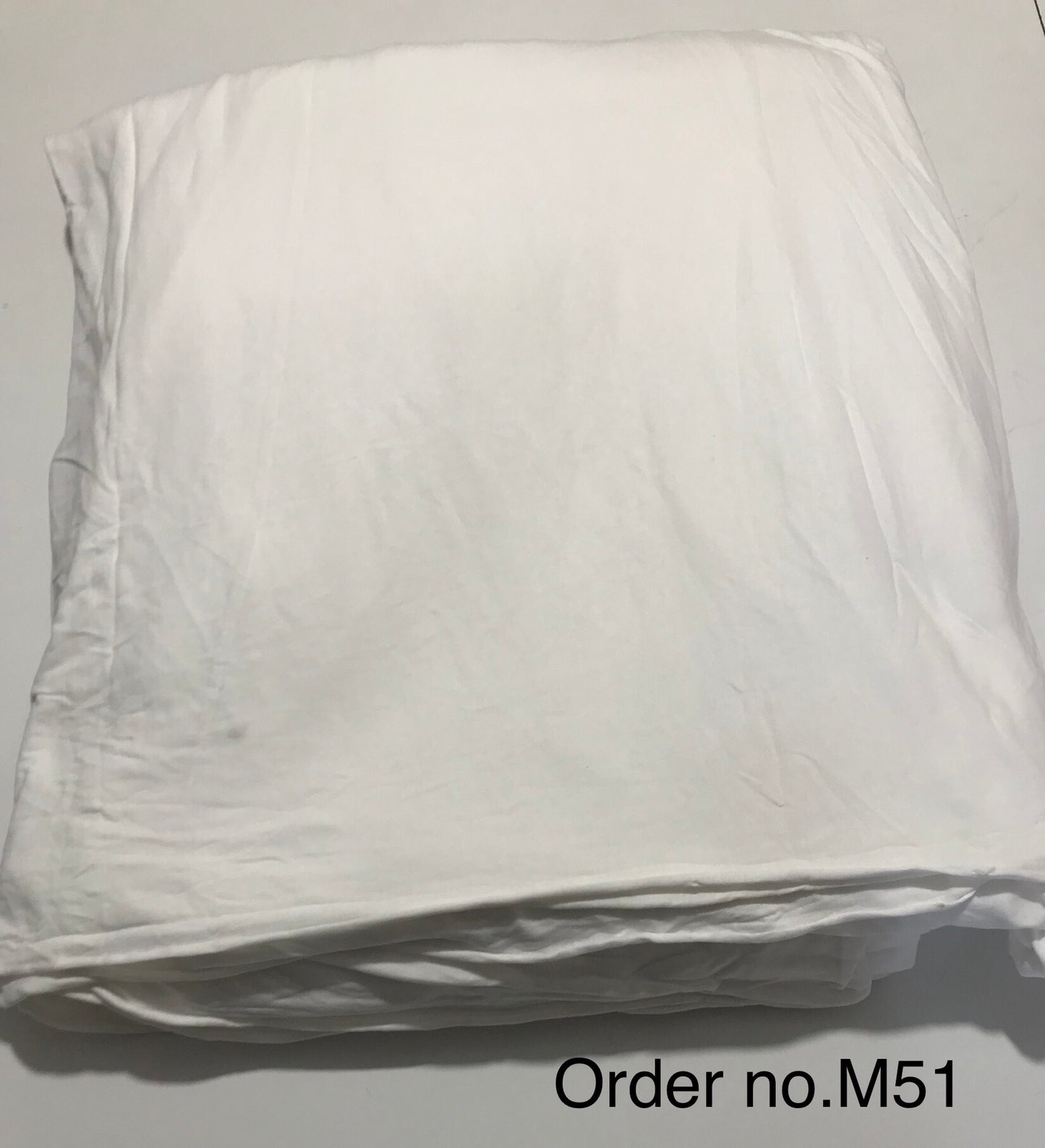 Organic cotton jersey 250gm width 62”