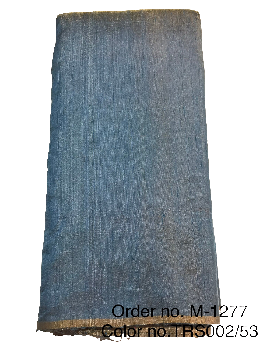 Tissue raw silk 105gm width 44”