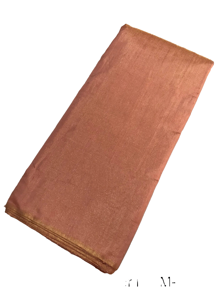 Tissue raw silk 105gm width 44” 004/54 pink