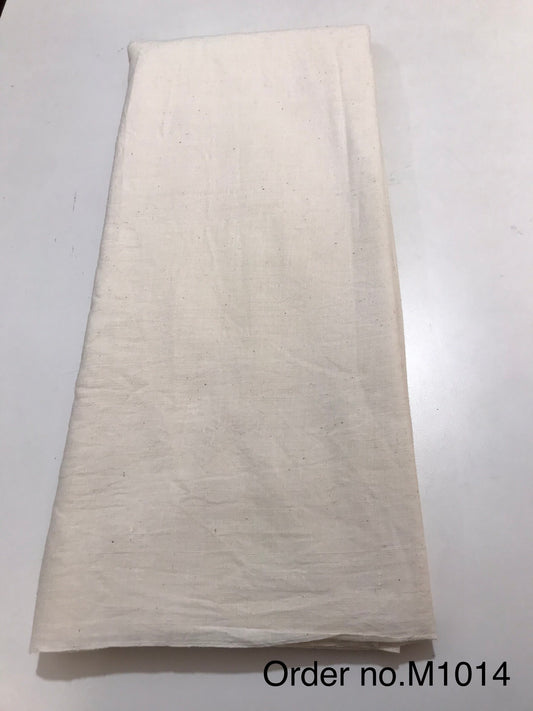 33s plain cotton fabric width 48”