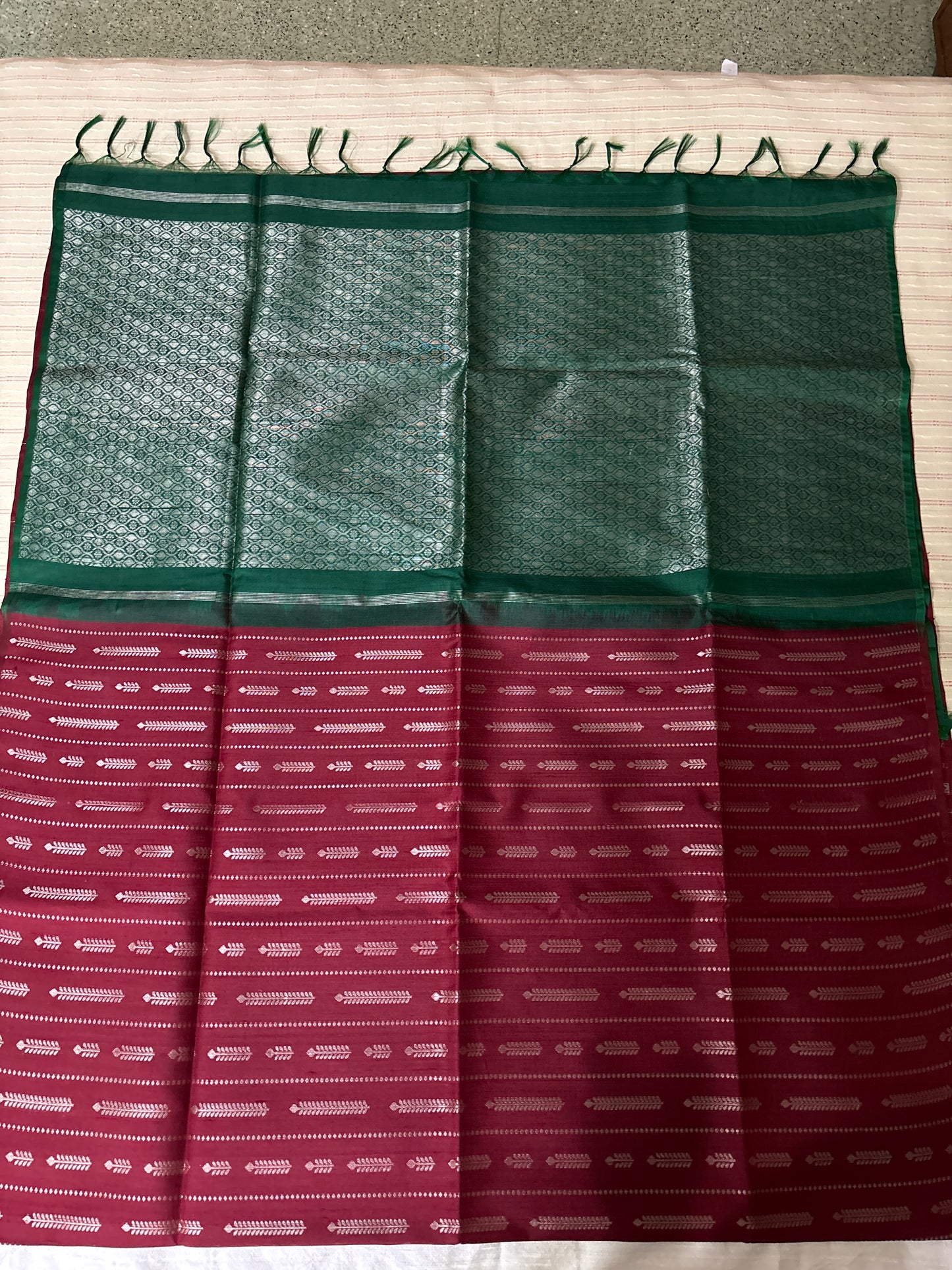 Raw silk saree 2