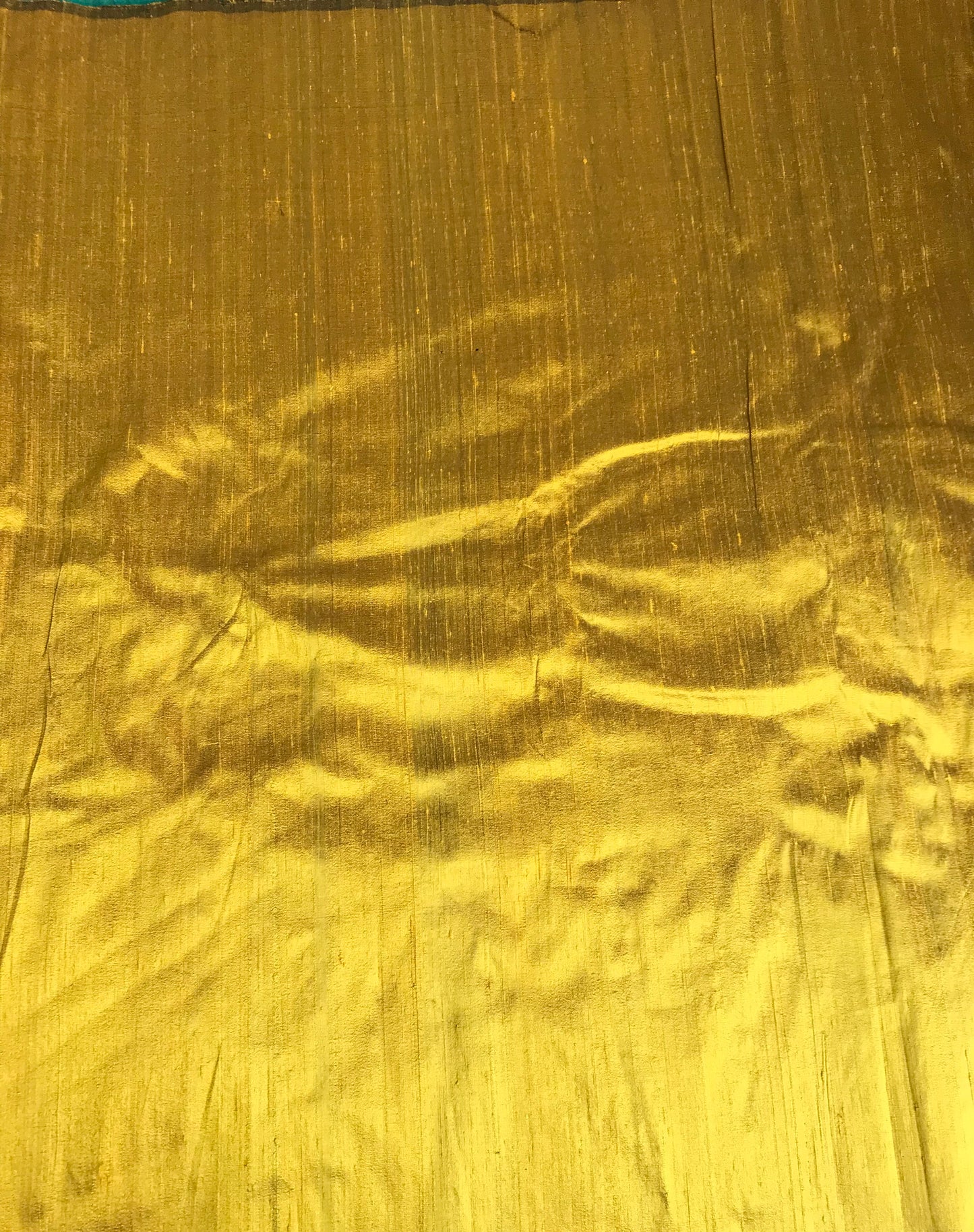 Raw silk 100 gram gold 44" SMSC 006