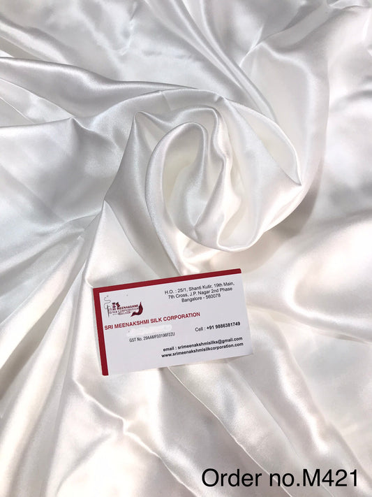 Silk satin 60gm width 44”