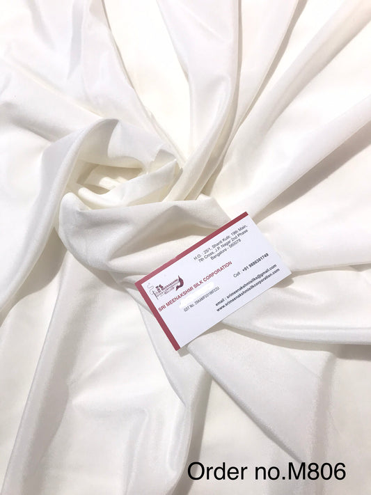 Silk crepe Lycra 73gm width 44”