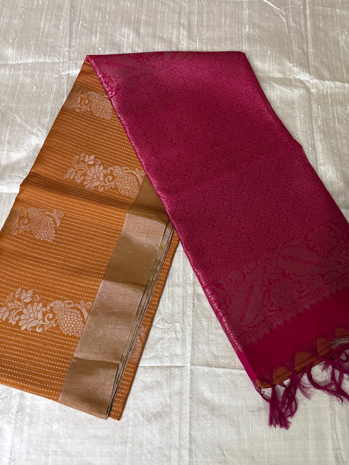 Raw silk saree 15