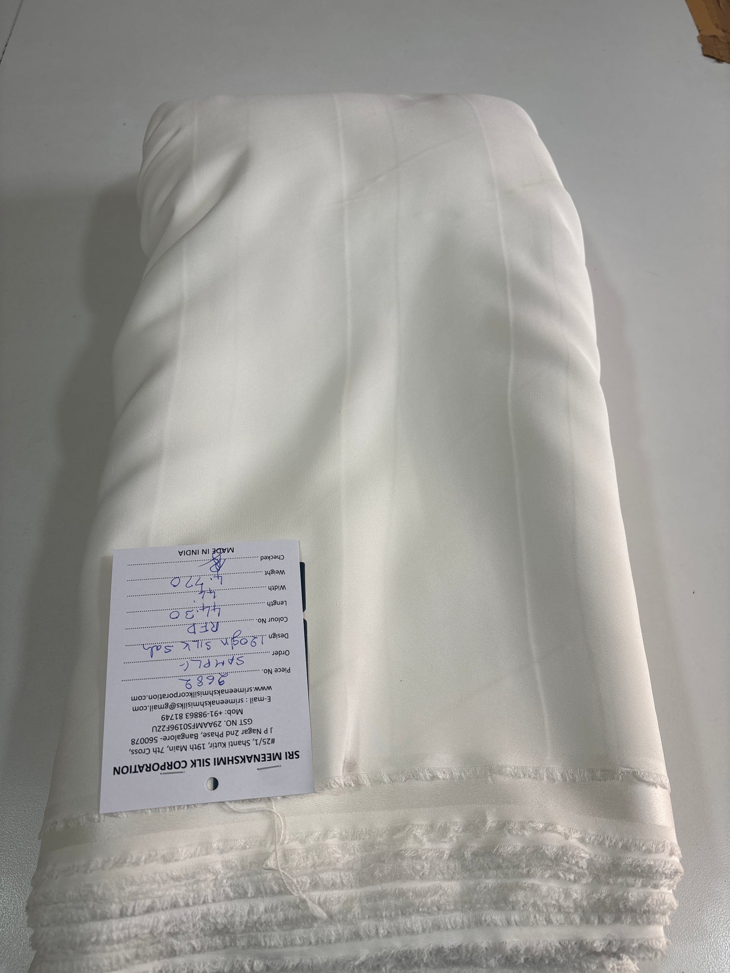 120 glm silk satin 44”