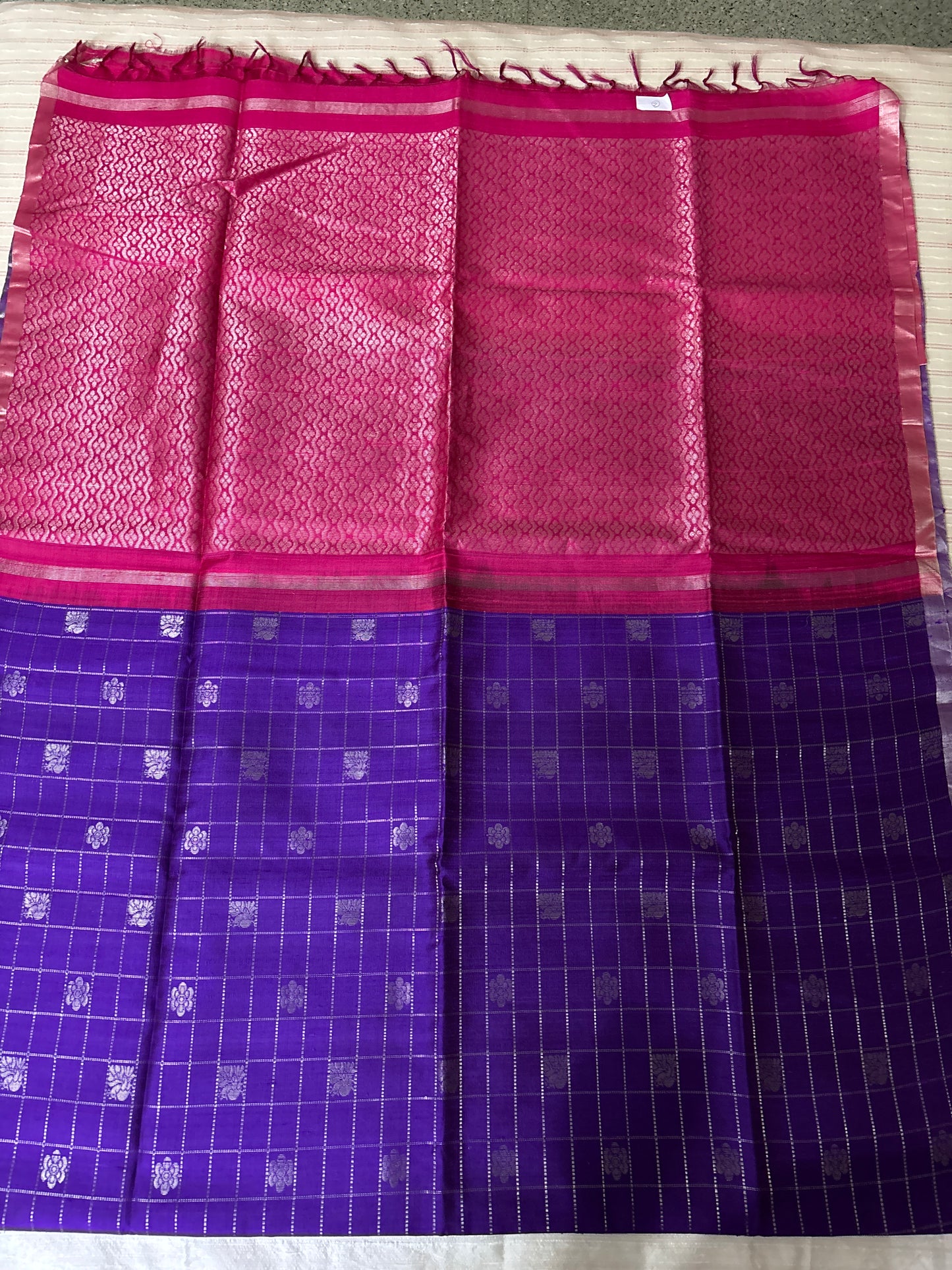 Raw silk saree 6