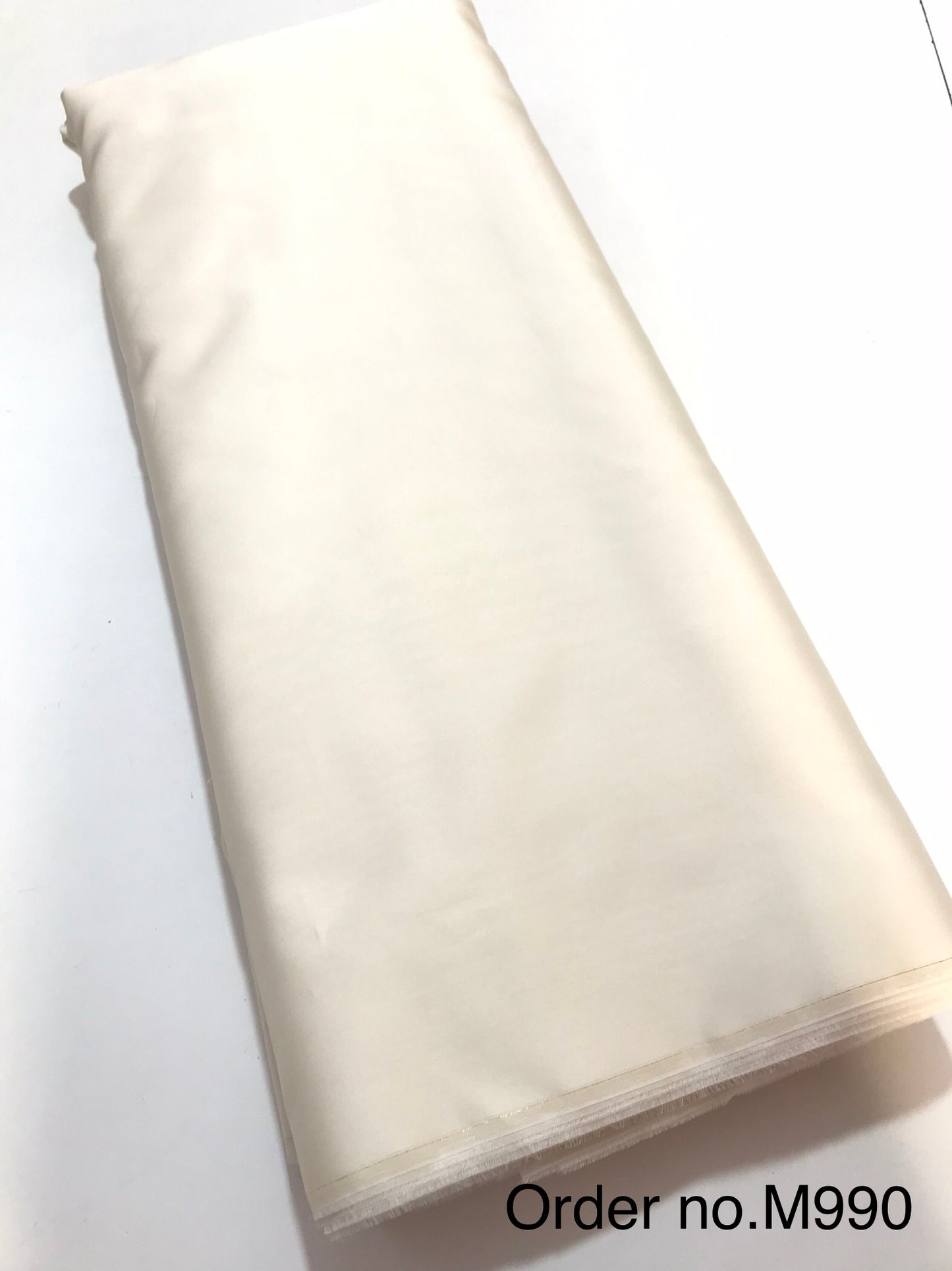 Silk satin organza 85gm width 54”