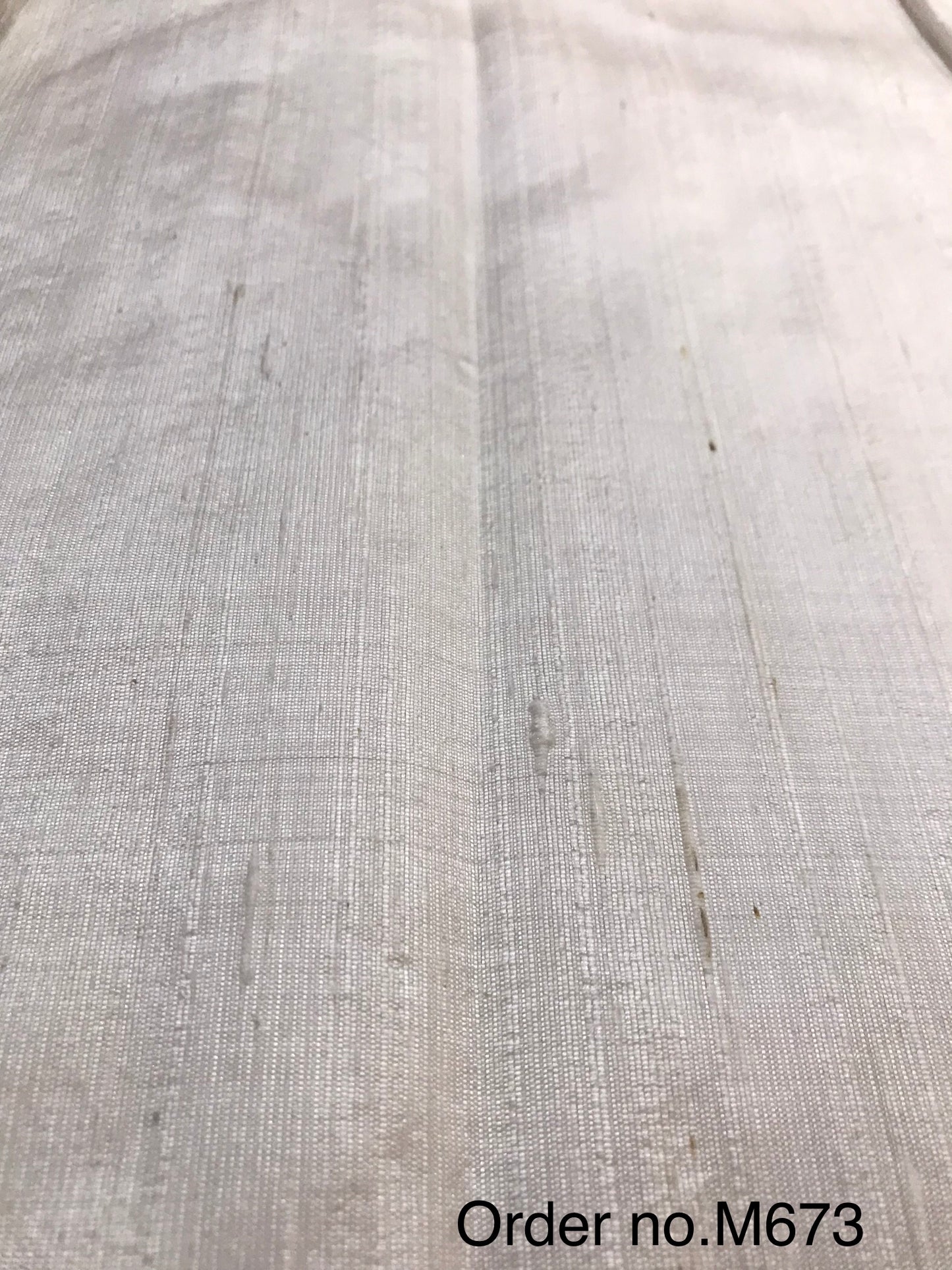 Raw silk 90gm 43” width