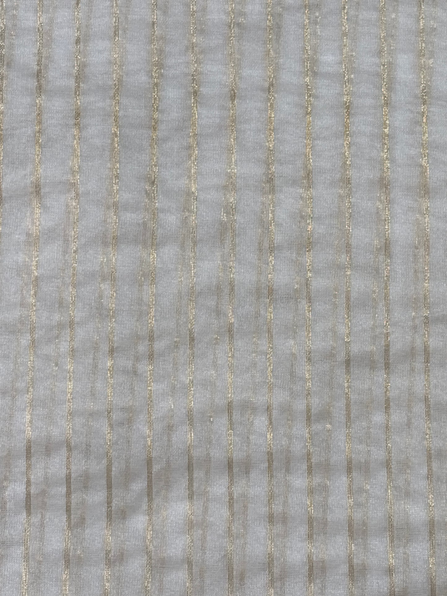 Ganga  Chanderi tissue stripes