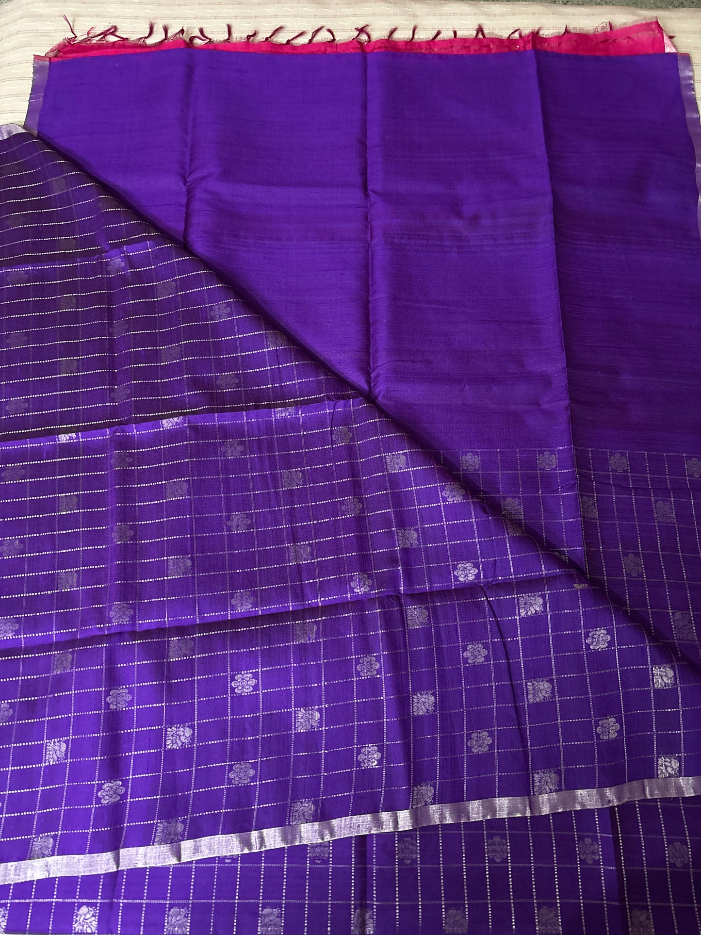 Raw silk saree 6
