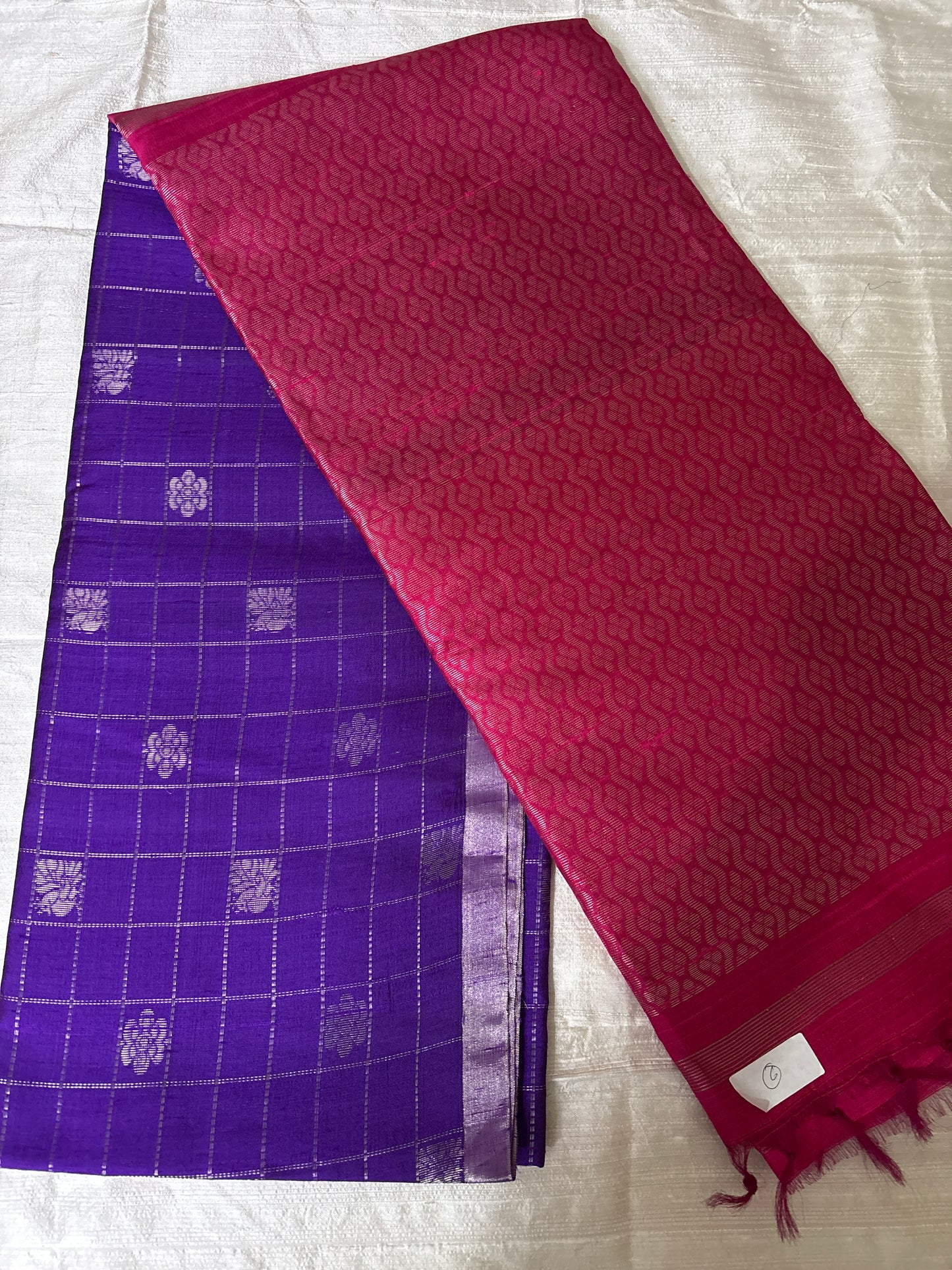 Raw silk saree 6