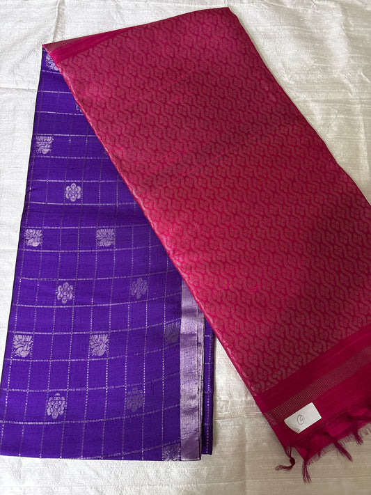 Raw silk saree 6
