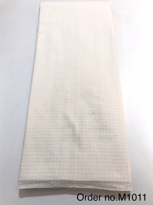 Chatai big check cotton fabric width 48”