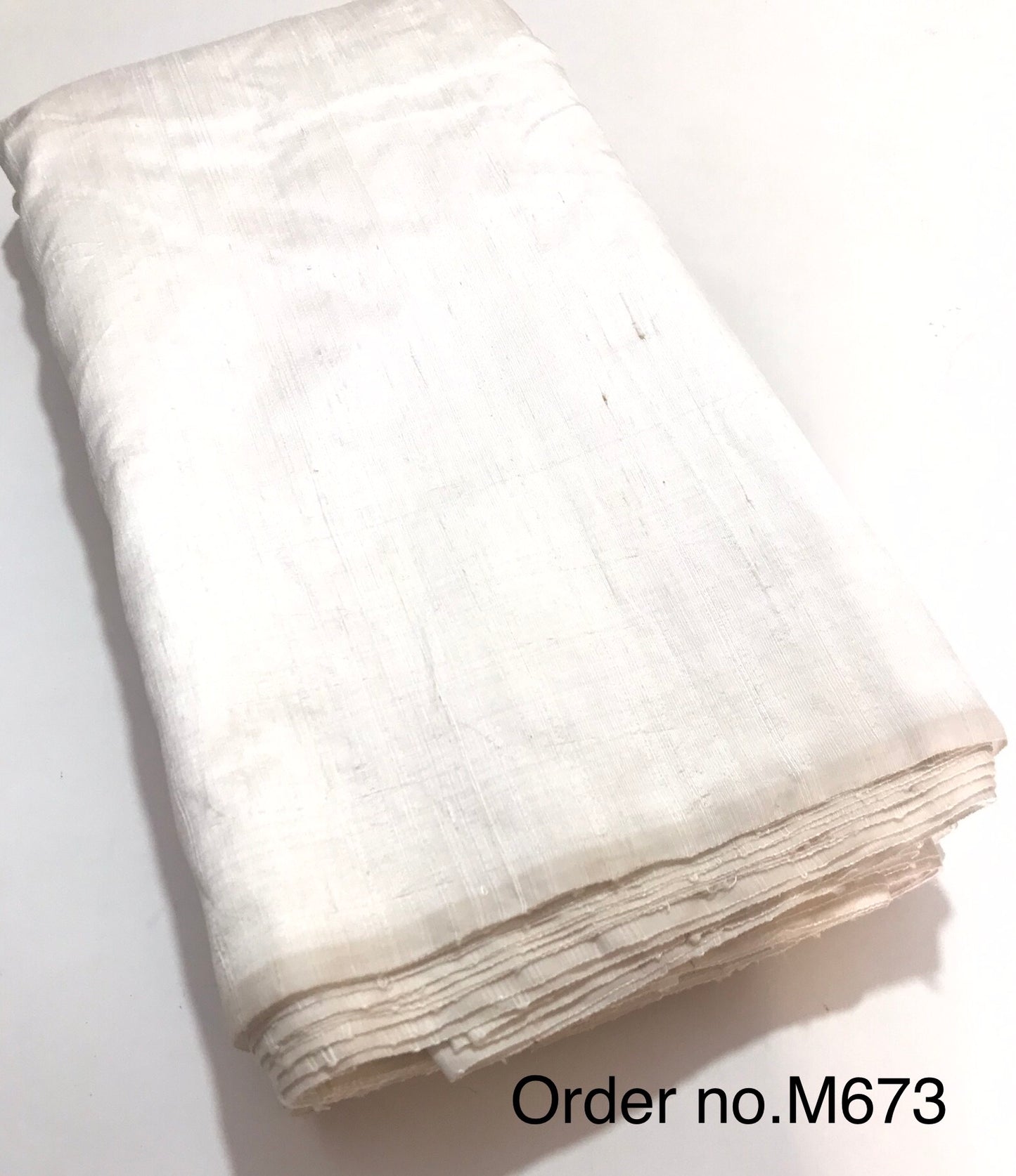 Raw silk 90gm 43” width