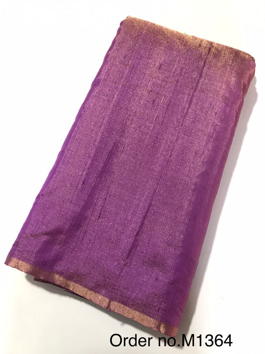 Tissue raw silk 105gm width 44”