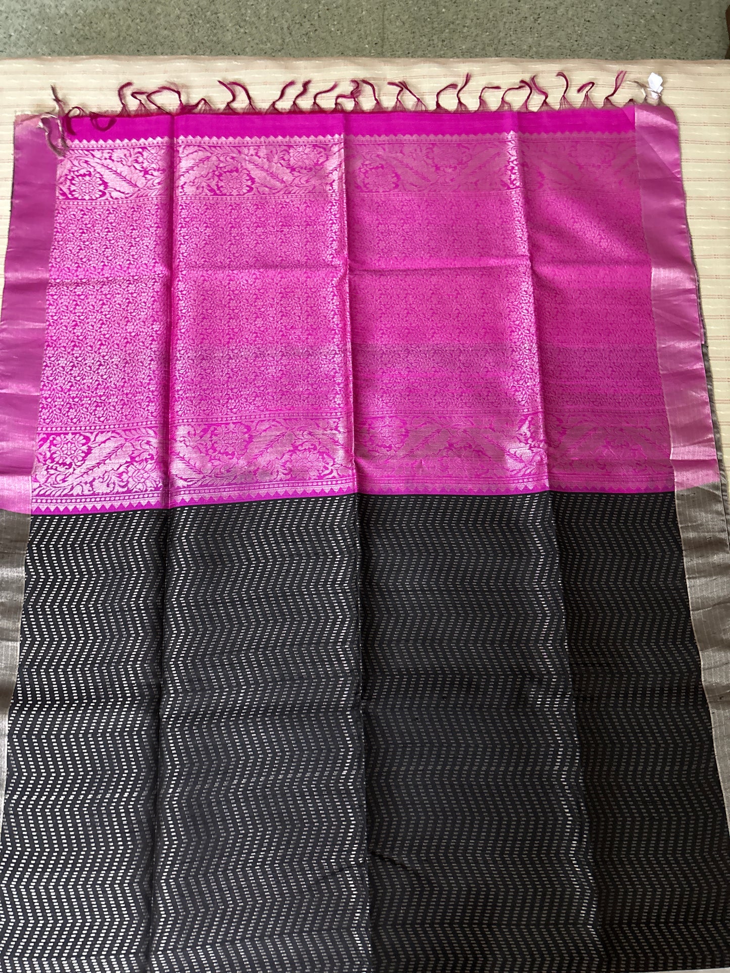 Raw silk  saree 5