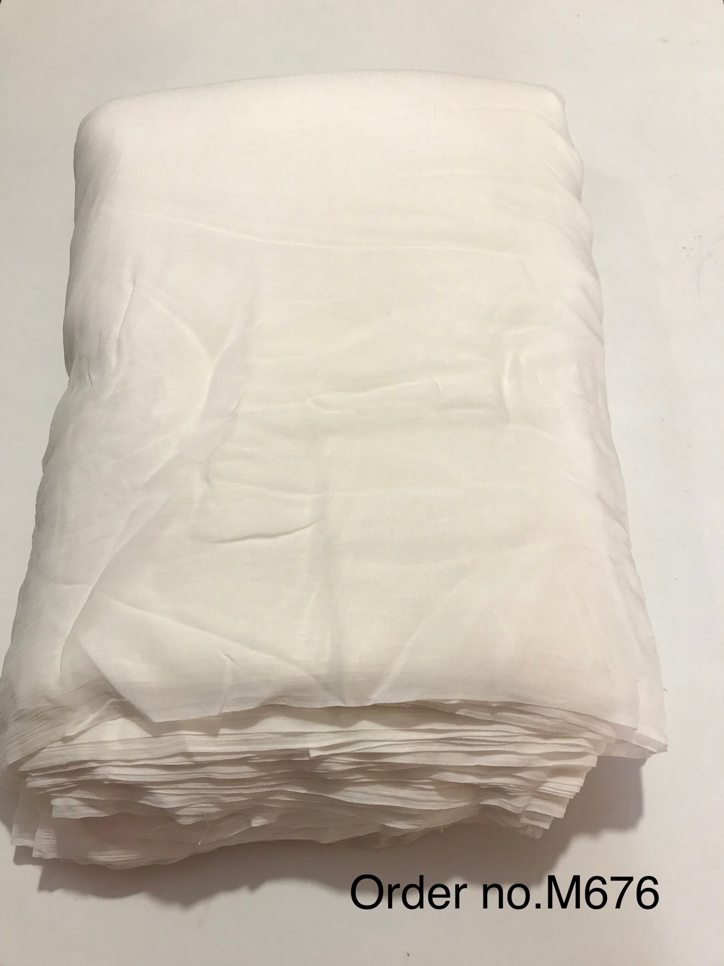 Viscose chiffon 60gm width 43”