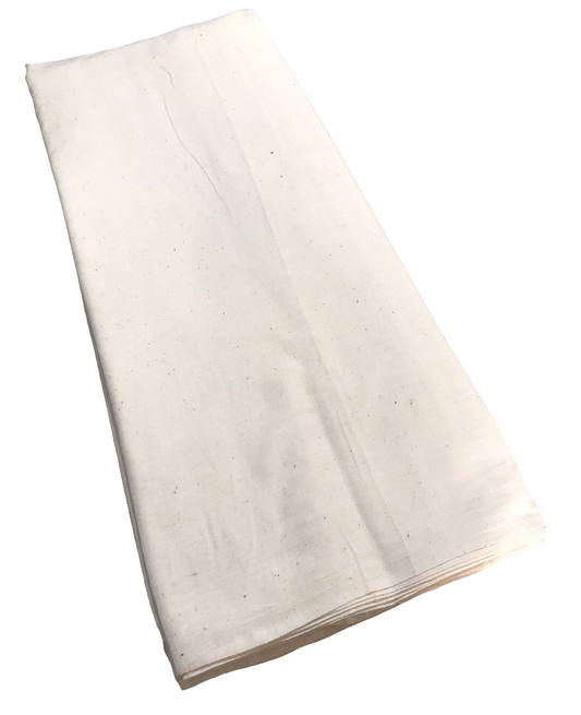 150s plain muslin cotton fabric width 48”