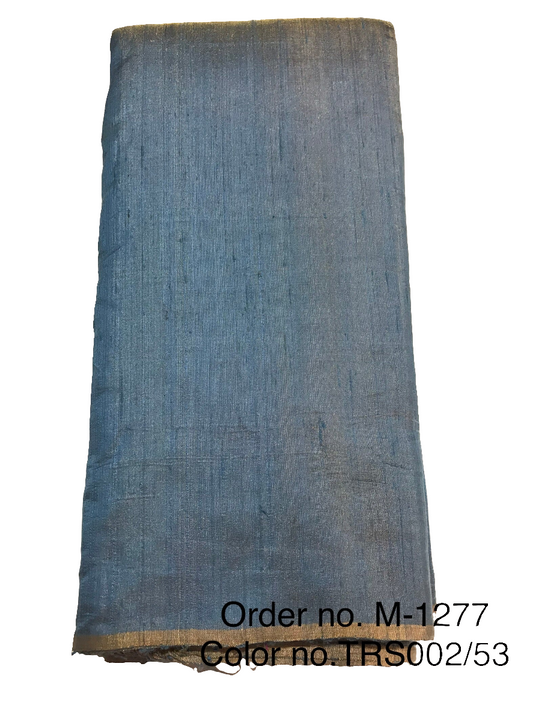 Tissue raw silk 105gm width 44”