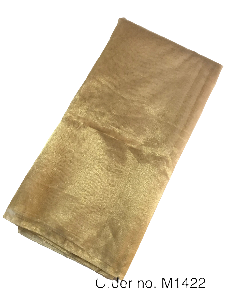 50 gm silk tissue organza width 48”