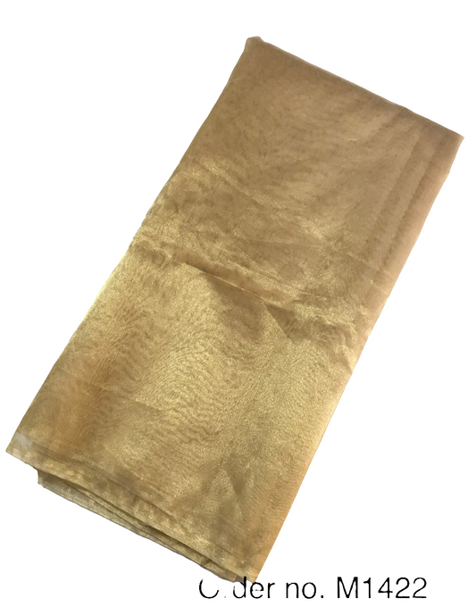 50 gm silk tissue organza width 48”