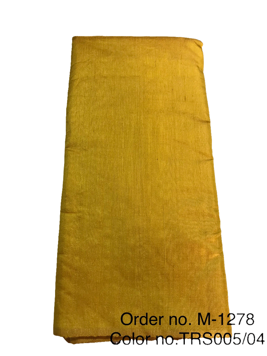 Tissue raw silk 105gm width 44”